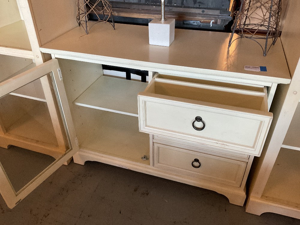 Off White Entertainment Center|289488