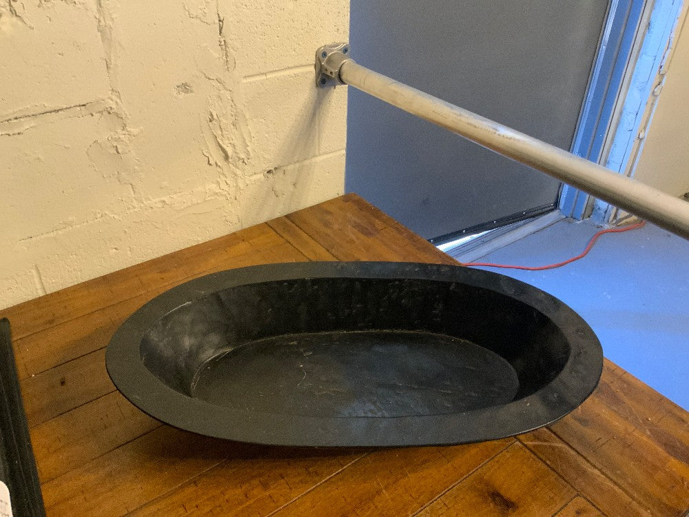 XL Black Wooden Bowl|289548