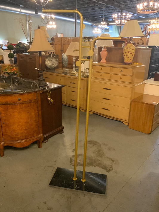 Gold Clothes Rack w/ Marble Base|289554