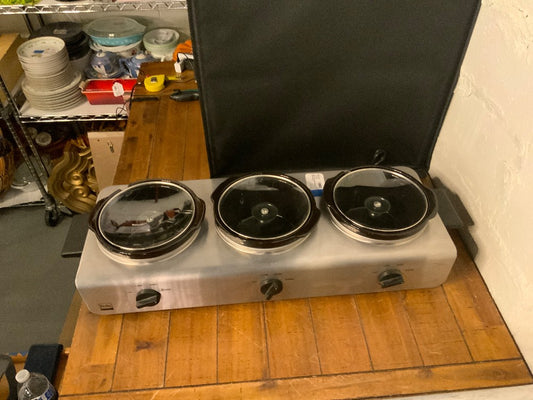 Bella Triple Slow Cooker / Buffet Server|289571