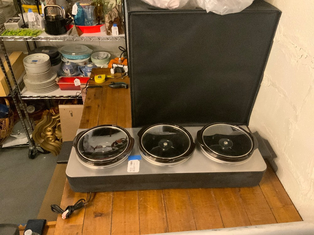 Bella Triple Slow Cooker / Buffet Server|289572