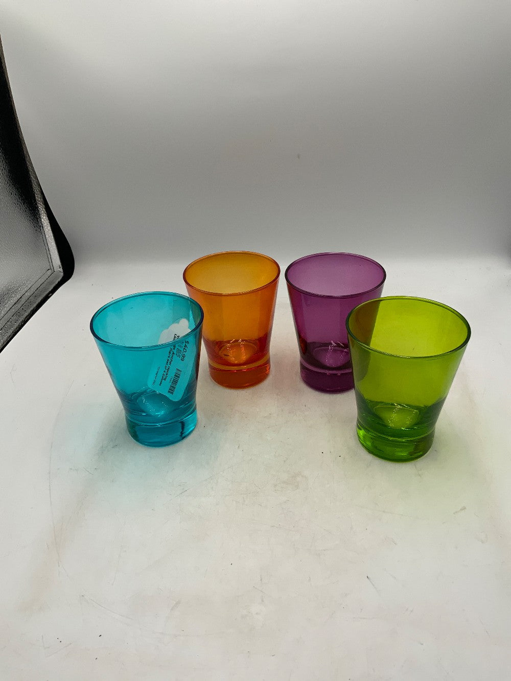 Vintage Anchor Hocking Linden Flare Set of 4 Galsses|289620