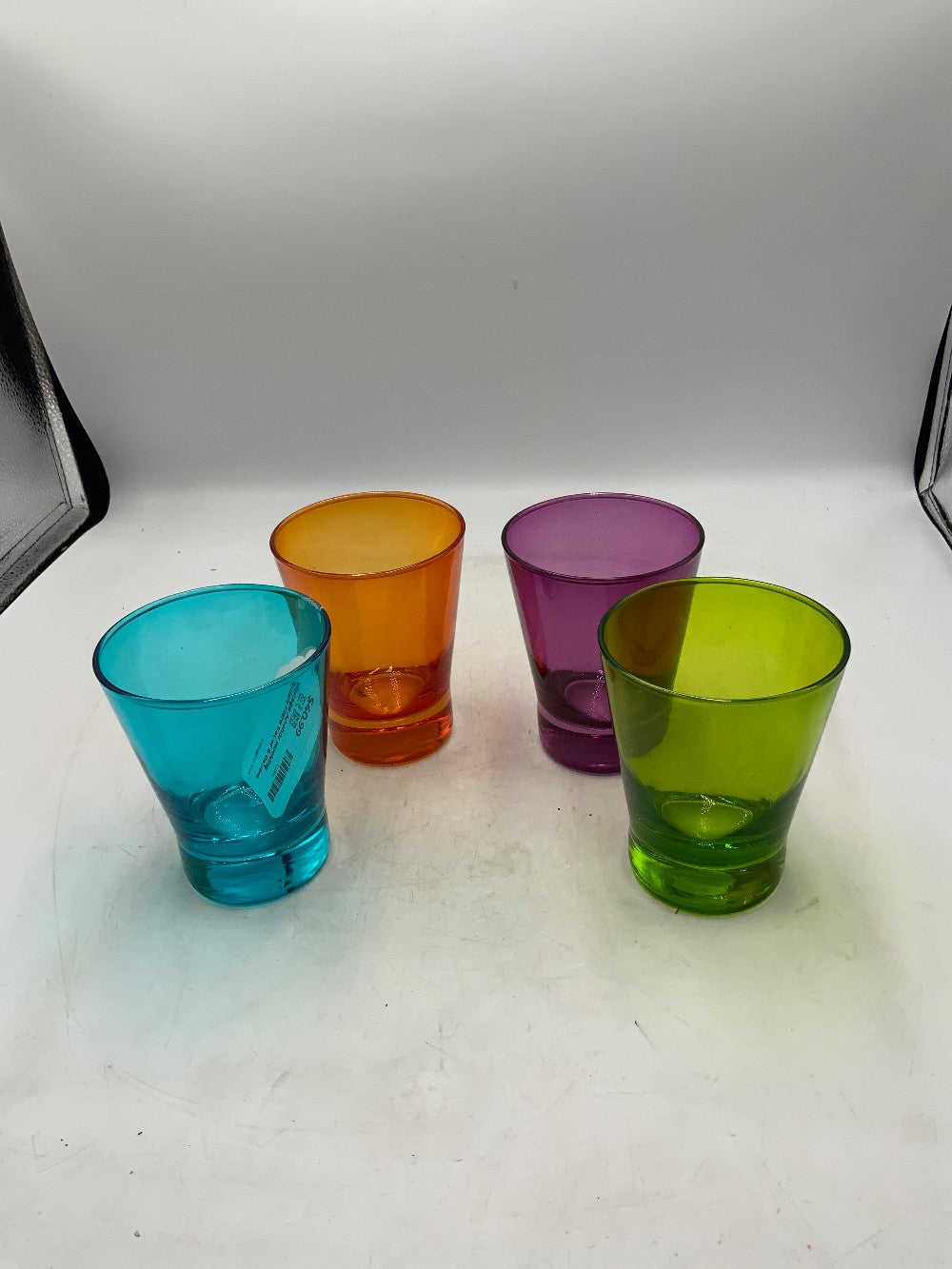 Vintage Anchor Hocking Linden Flare Set of 4 Galsses|289622