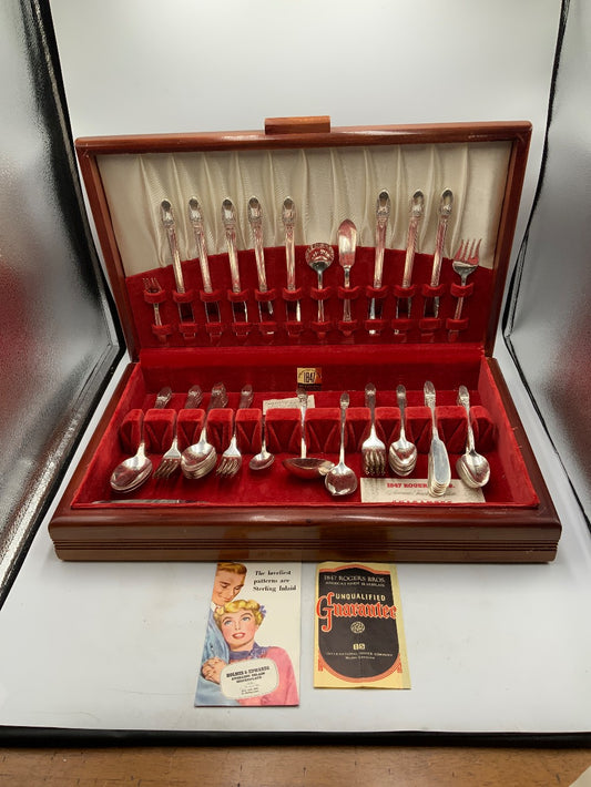 1847 Roger Brothers Silverware In Box|289643