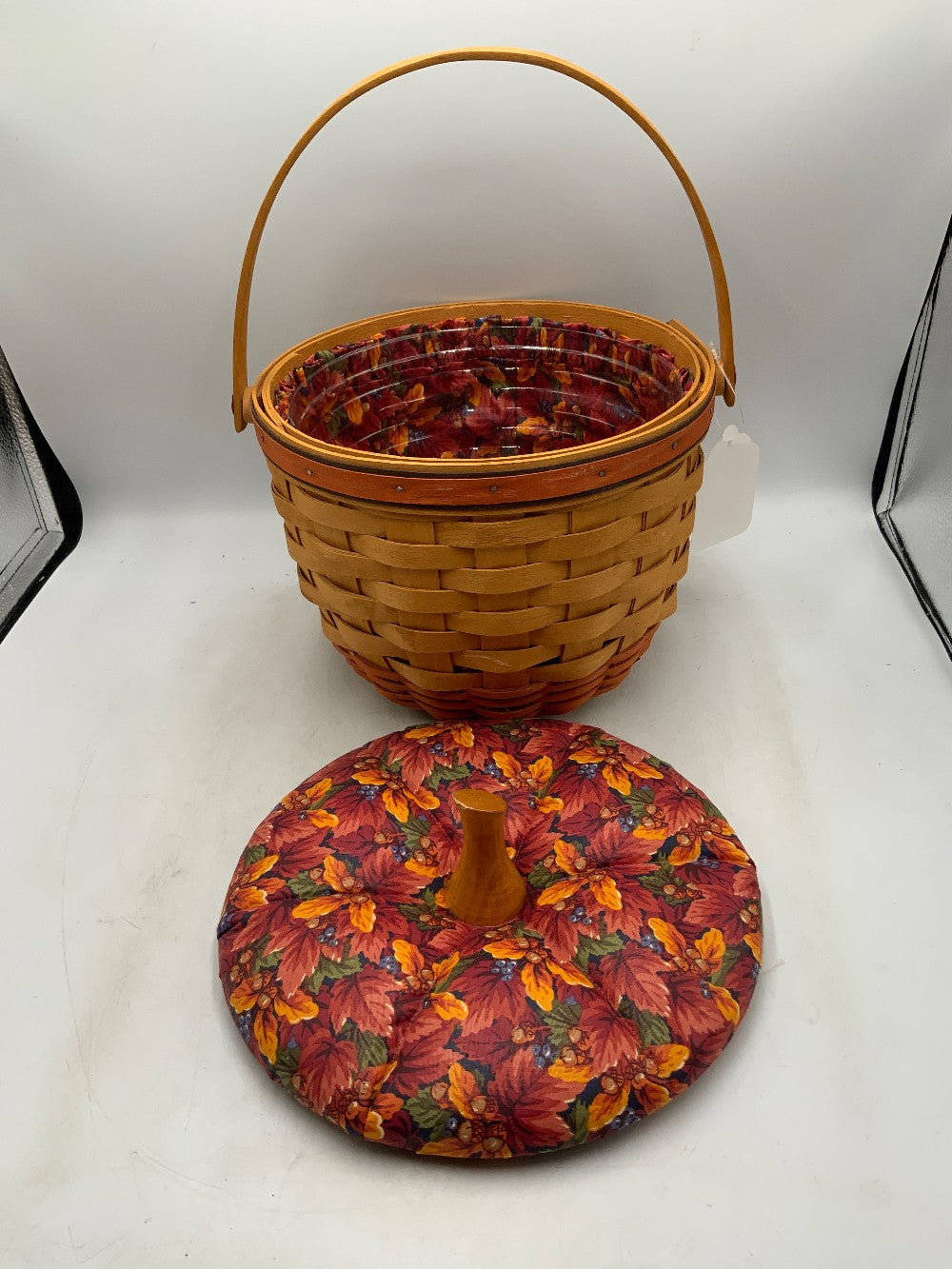 Longaberger 1995 Leaf Basket|289648