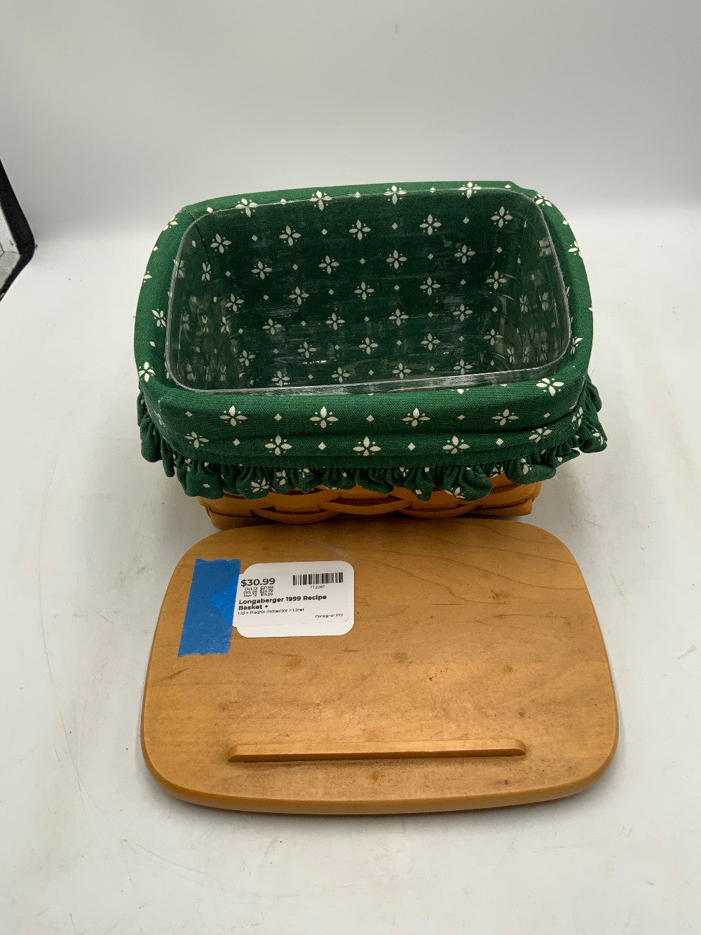 Longaberger 1999 Recipe Basket +|289669