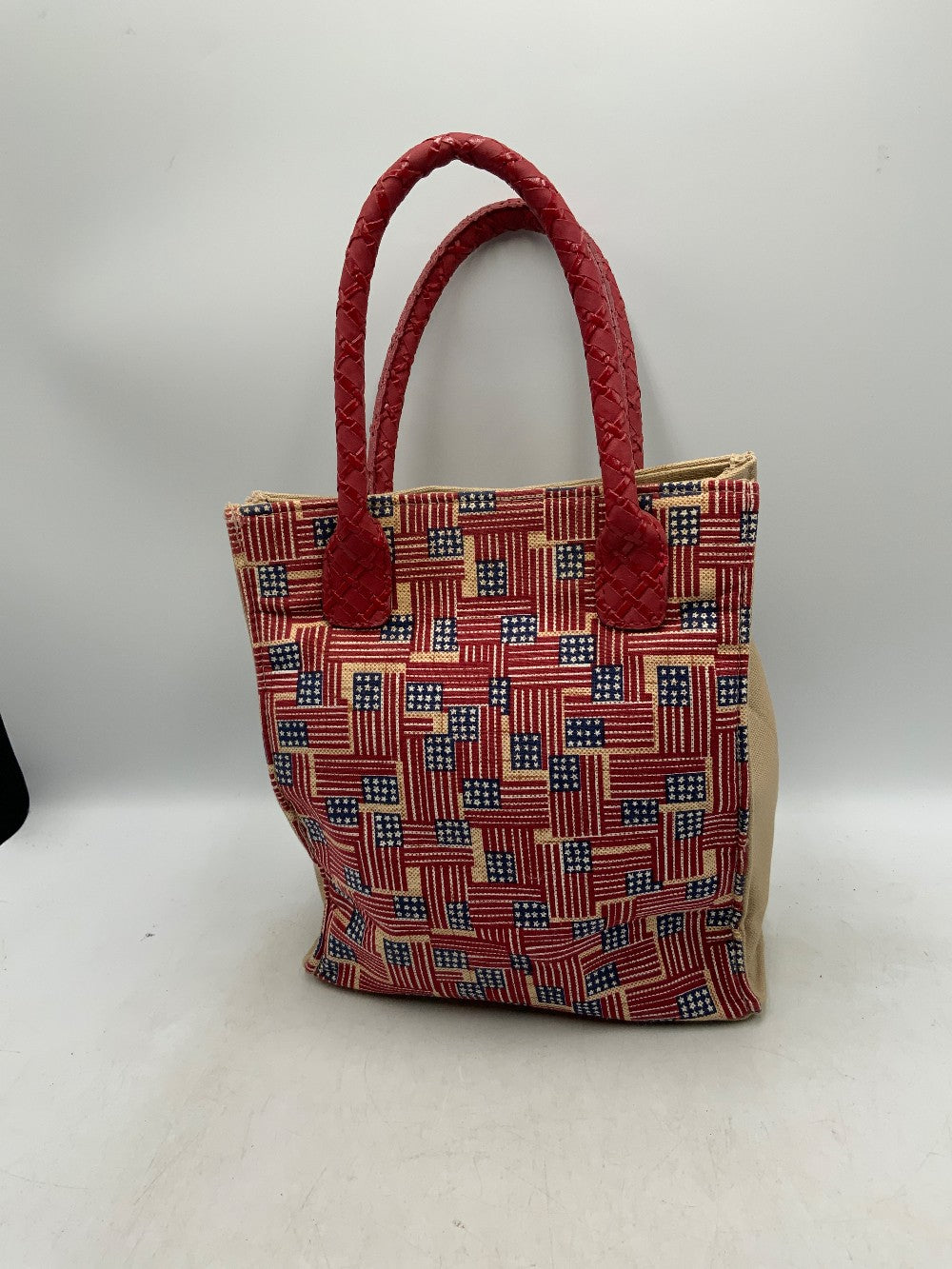 Longaberger Basket Homestead Old Glory Purse +|289697