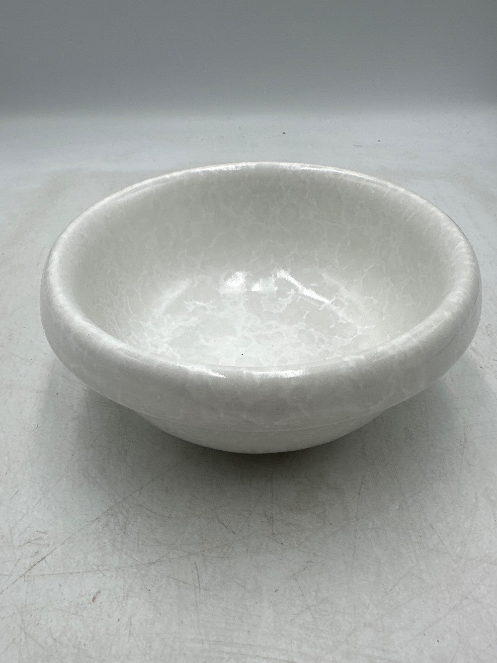 Bennington Pottery White Dinner Bowl|290149